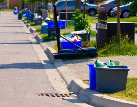 Eco-friendly rubbish clearance in Central London using green vehicles