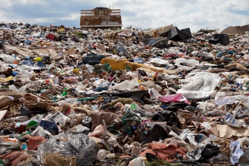 Clean and tidy streets in Central London after rubbish clearance